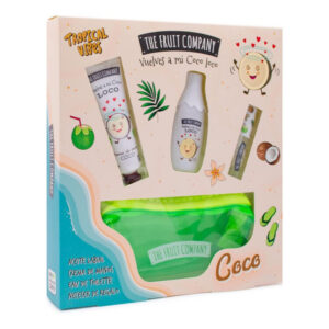 The Fruit Company Set de Regalo Coco | Cuidado Corporal con Aroma Tropical