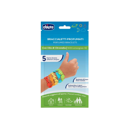Chicco Brazaletes Perfumados Antimosquitos