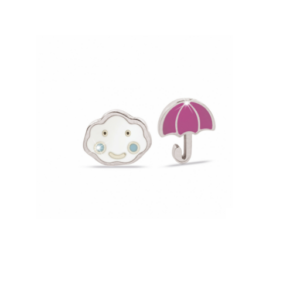 Jewels Pendientes kids Nube y Paragüas
