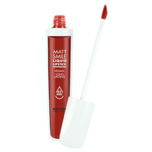 Beter Labial Liquido lipstick matt red