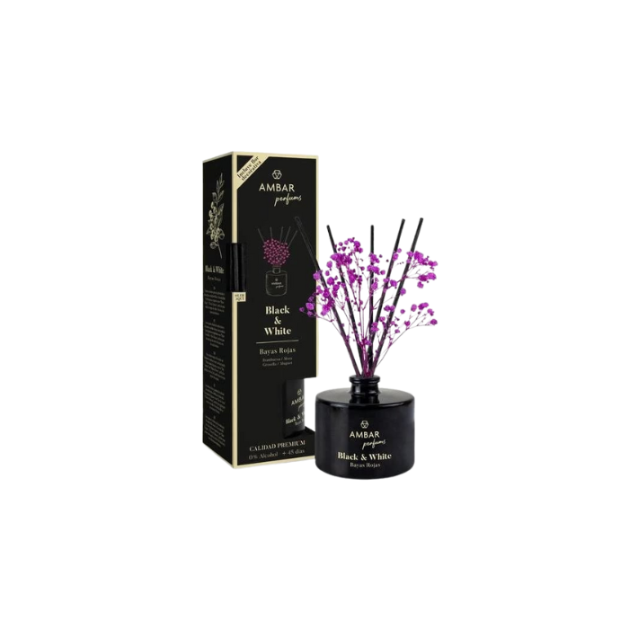 Ambar Perfums Mikado Black & White Bayas Rojas 1 Ambar perfums mikado