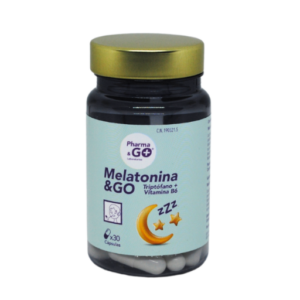 Pharma&Go Melatonina + Triptófano + Vitamina B6 30ud.