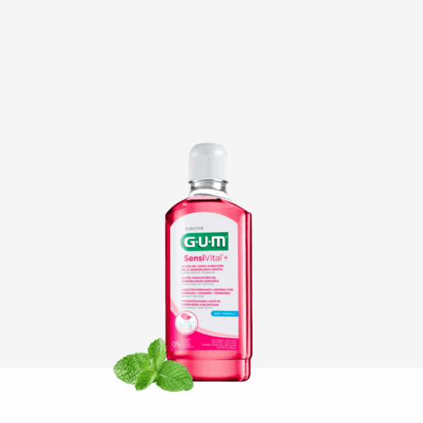 GUM SensiVital+ Colutorio 500ml | Alivio Sensibilidad Dental hasta 12h - Imagen 4