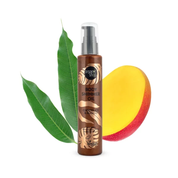 Organic Shop Aceite Body Shimmer Chocolate - Imagen 2