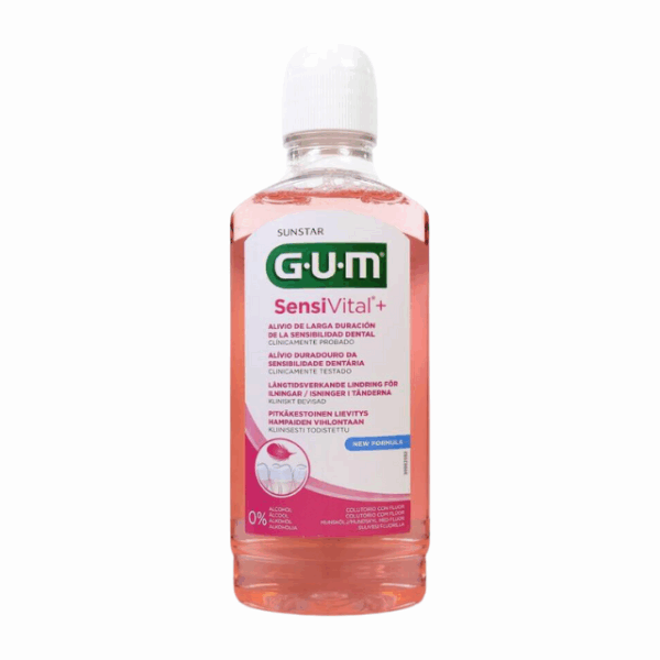 GUM SensiVital+ Colutorio 500ml | Alivio Sensibilidad Dental hasta 12h - Imagen 3
