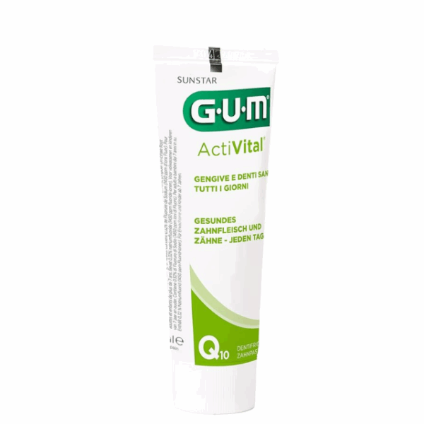 GUM ActiVital Pasta de Dientes Antiplaca 75ml Dúo | Encías Saludables - Imagen 4