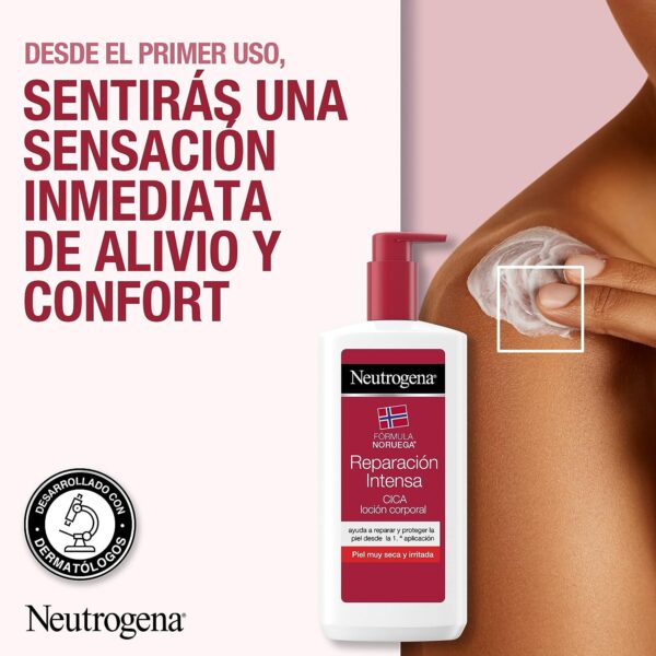 Neutrogena Loción Corporal CICA Reparación Intensa - Imagen 5