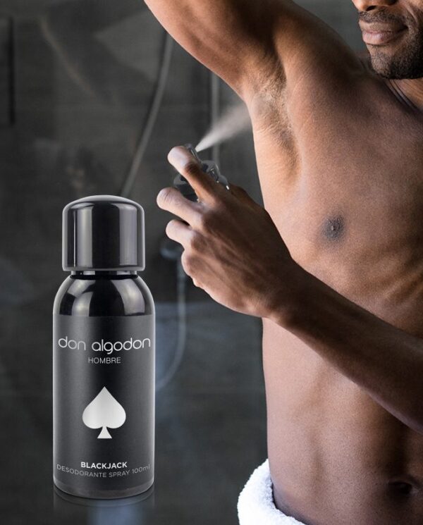 Don Algodon et Black Jack Don Algodón Hombre Mini – Eau de Toilette + Gel + Desodorante + Tarjetero - Imagen 5