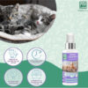 Men for san Spray calmante para gatos 60ml - Imagen 2