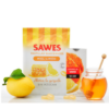 Sawes Caramelos Suavizantes Sin Azúcar Sabor Miel-Limón 10ud. - Imagen 4