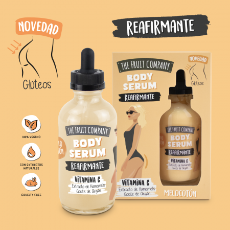 The Fruit Company | Body Serum Reafirmante Melocotón 5 The Fruit Company | Body Serum Reafirmante Melocotón - Imagen 5