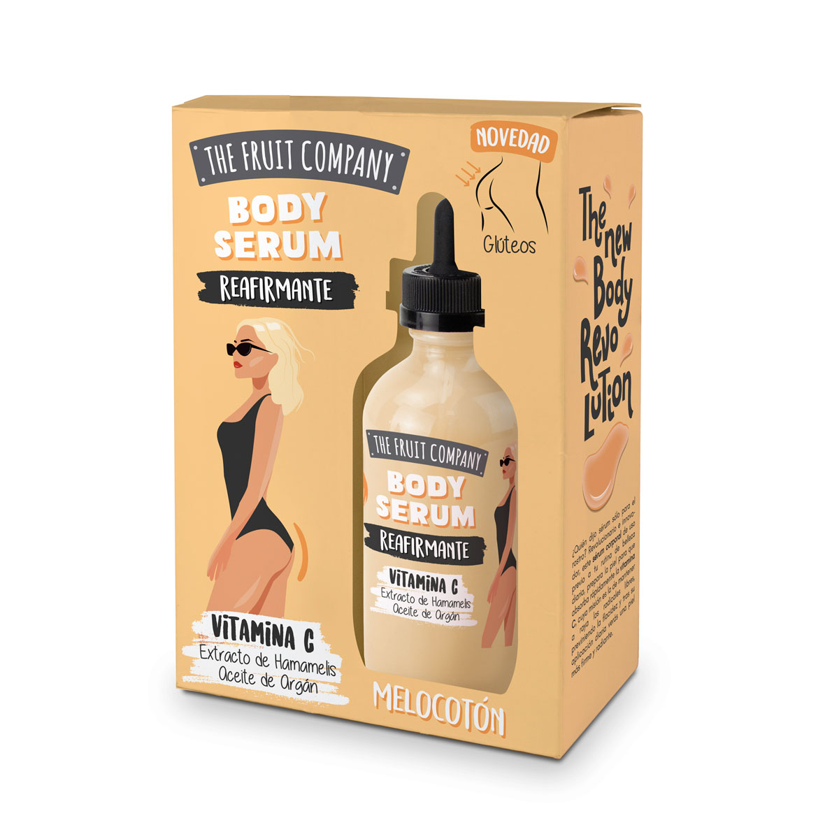The Fruit Company | Body Serum Reafirmante Melocotón 2 The Fruit Company | Body Serum Reafirmante Melocotón - Imagen 2