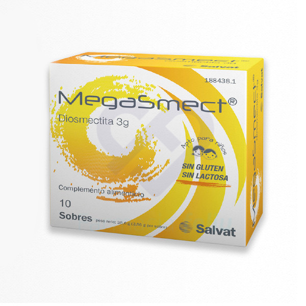 Salvat MegaSmect Diosmectita 3g 10 sobres