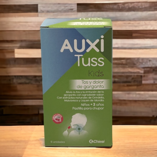 Chiesi AuxiTuss Kids Tos y Dolor de Garganta 6ud.
