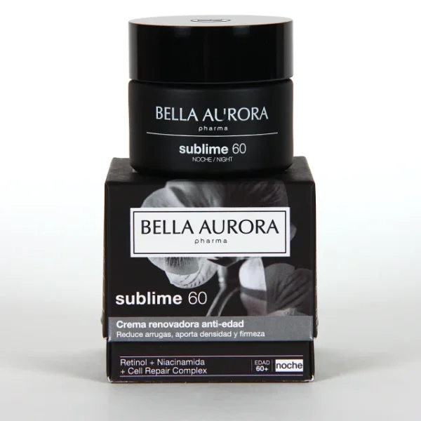 Bella Aurora Sublime 60 Crema Noche Antiedad – Renovadora y Redensificante