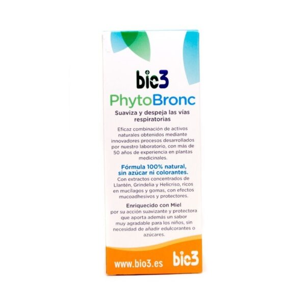 Bie3 Jarabe Phytobronc Niños 210g - Imagen 2