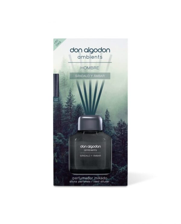 Don Algodon Mikado Sándalo & Ámbar Hombre 65 ml - Imagen 2