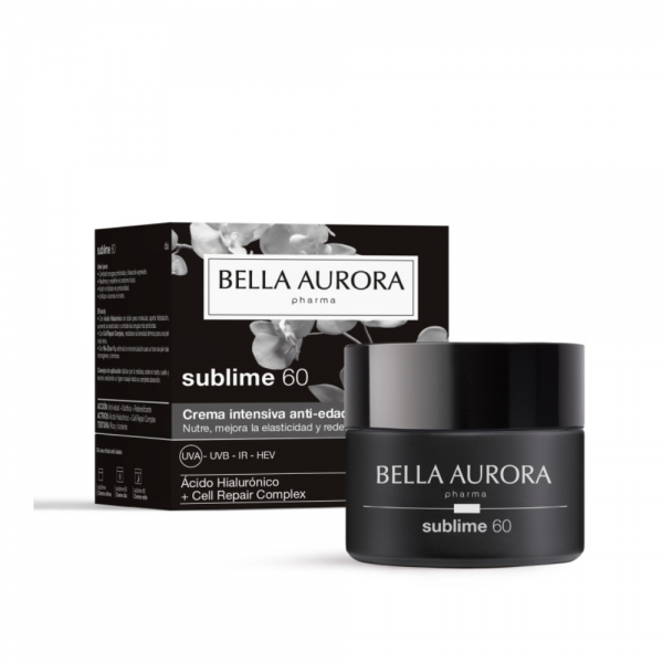 Bella Aurora Sublime 60 Crema Antiedad Intensiva Día – Redensificante y Reafirmante SPF 20