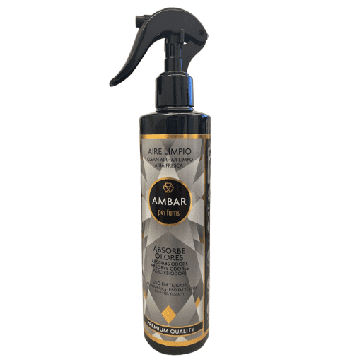 Ambar Perfums Spray Ambientador Absorbe Olores Aire limpio