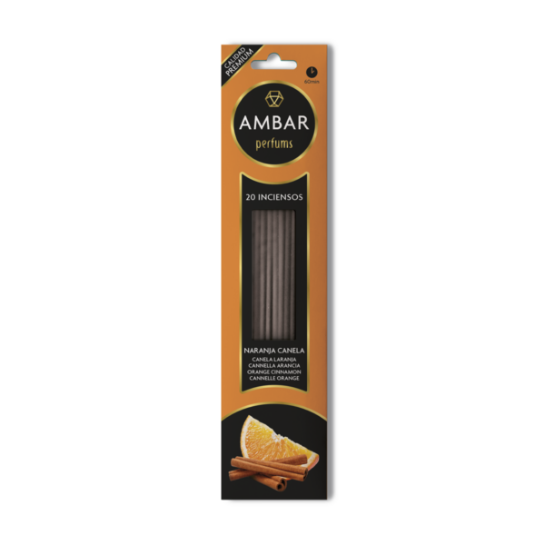 Ambar Perfums Incienso Naranja Canela 20u. - Imagen 4