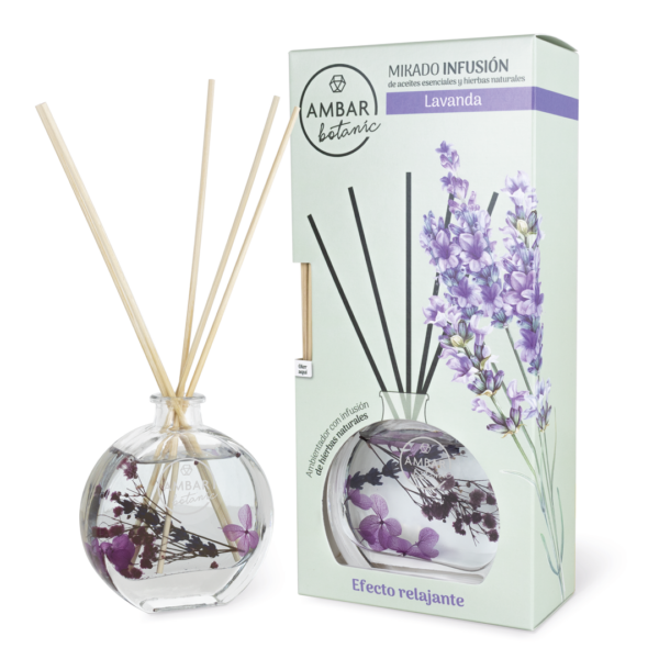 Ambar Perfums Ambientador Mikado Lavanda - Imagen 2