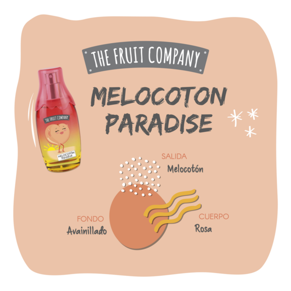 The Fruit Company Colonia Melocotón Paradise 40ml - Imagen 3