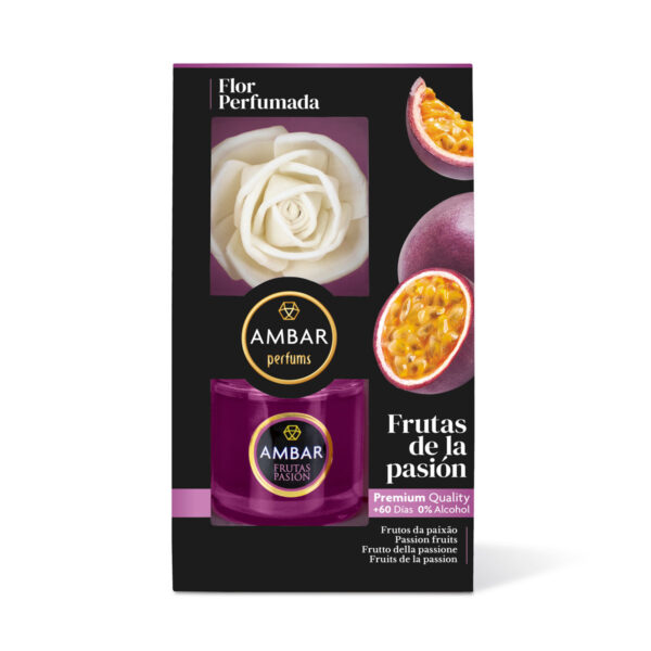Ambar Perfums Flor Perfumada Frutas de la Pasión 75 ml - Imagen 2