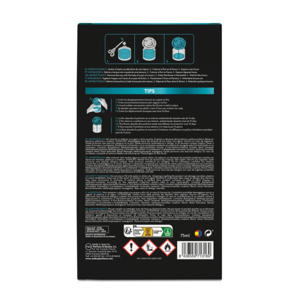 Ambar Flor Perfumada Spa 75 ml | Ambientador Decorativo sin Alcohol - Imagen 3