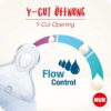 NUK Tetina First Choice+ Flow Control Silicona - Imagen 2