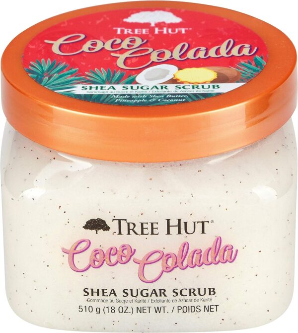 Tree Hut Exfoliante de Azúcar y Karité Coco Colada - Imagen 3
