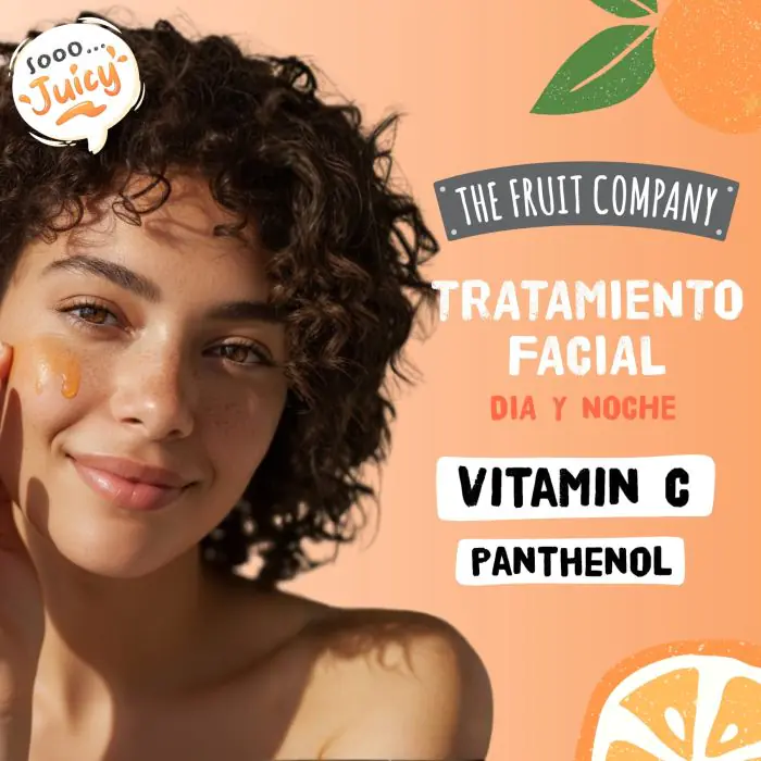 The Fruit Company Set de Tratamiento Facial Naranja con Vitamina C y Pantenol 2 The Fruit Company Set de Tratamiento Facial Naranja con Vitamina C y Pantenol - Imagen 2