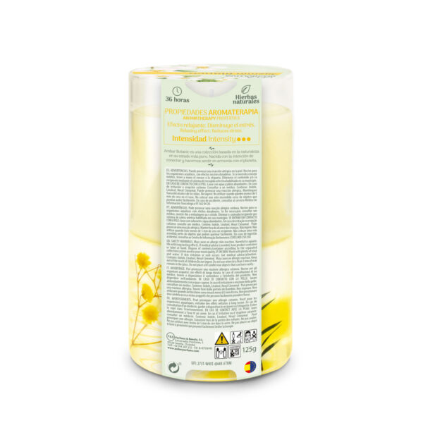 Ambar Botanic Vela Jazmín Blanco 130 gr - Imagen 4