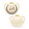 NUK For Nature Chupete Látex Care for Nature + Blanco 6-18m - Imagen 3
