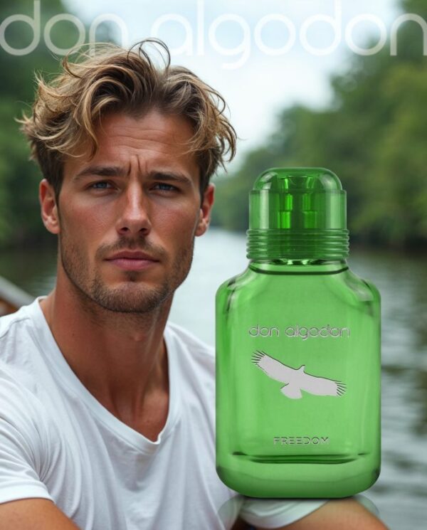Don Algodon Set Freedom Don Algodón Hombre Mini – Eau de Toilette + Gel + Desodorante + Tarjetero - Imagen 2