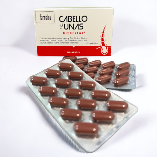 Farmalou Bienestar Cabello y Uñas 60 Comprimidos