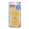 NUK Esponjas Amarillas 0 meses 2u - Imagen 4