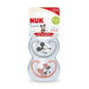 NUK Chupetes Space Mickey y Minnie Mouse Silicona 18-36m - Imagen 2