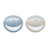 NUK Chupete Skin-Like Softness Azul y Gris Silicona 0-9m - Imagen 2