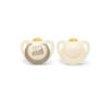 NUK Chupetes For Látex Natural for nature Gris 0-6m 2u - Imagen 3