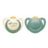 NUK  Chupetes For Látex Natural for nature Verde 0-6m 2u - Imagen 3