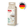 NUK  Biberón Silicona For Nature Gris T.M  260 ml - Imagen 3