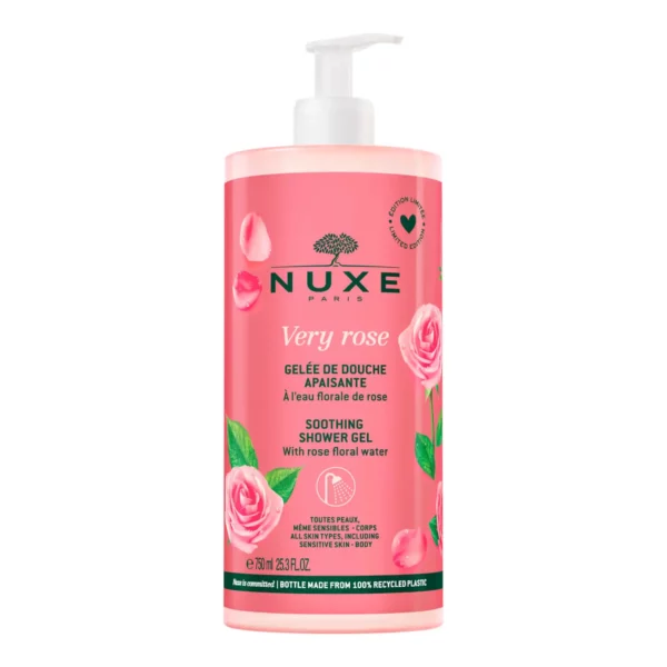 Nuxe Very Rose Gel De Ducha Calmante - Imagen 2