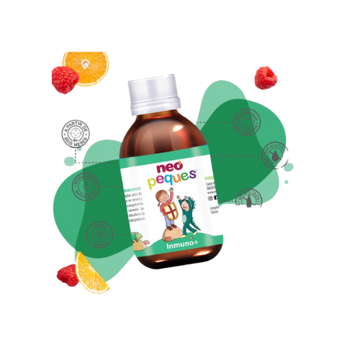 Neo Peques Inmuno+ Jarabe Infantil 150ml | Defensas 3 Neo Peques Inmuno+ Jarabe Infantil 150ml | Defensas - Imagen 3