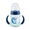 NUK Mini Vaso Fc Pp Entrena Night 6-18m Mickey Azul Silicona 150ml - Imagen 3
