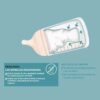 Suavinex Zero Zero Biberon Anticólico Flujo Lento +0m DEEP 180ml - Imagen 3