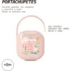 Suavinex Portachupetes Cajita Beige - Imagen 3