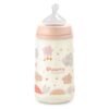 Suavinex Biberón Silicona Flujo Medio 0-6m talla 1 Rosa 270ml - Imagen 3